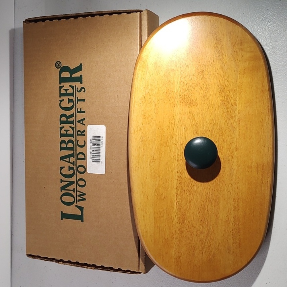 Longaberger LID For 1997 Traditions Basket NIB ****Read****Defect Pictured
